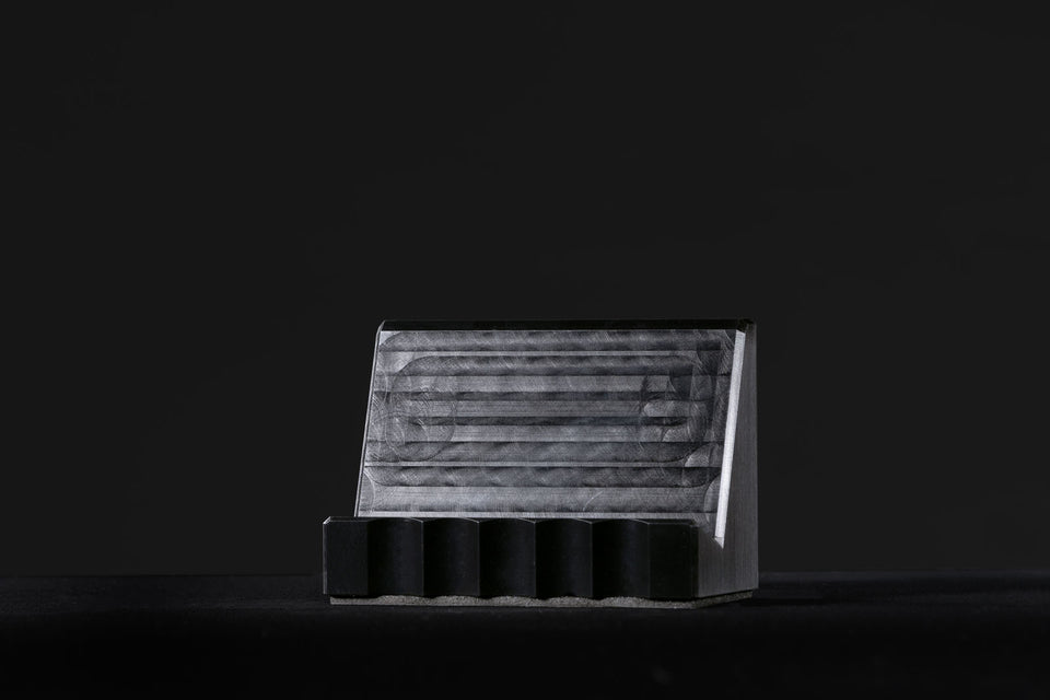 black business card holders