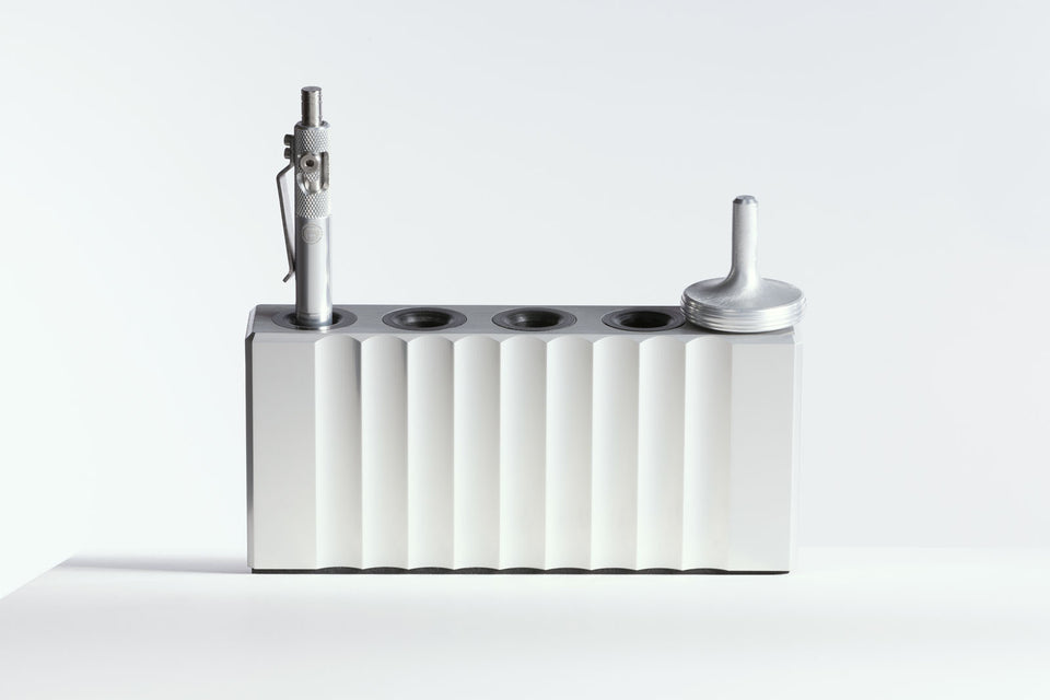 Camber Series - Silver Desk Accessory Set (10 Pieces)