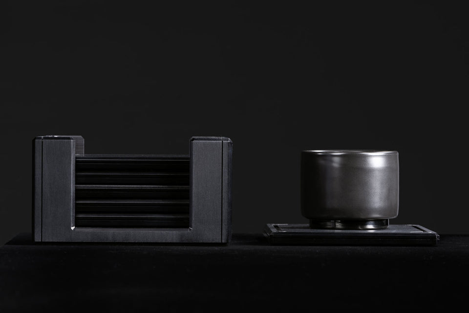 Machine Series- Black Drink Coaster Set
