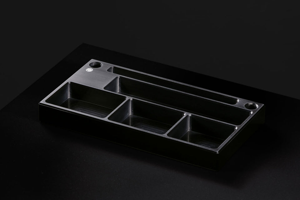 Hand-Crafted Desk Organizer - Black