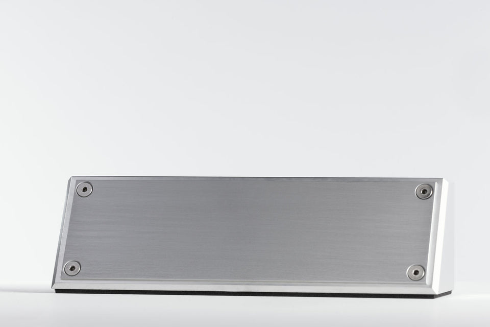 Machine Series - Silver Executive Nameplate