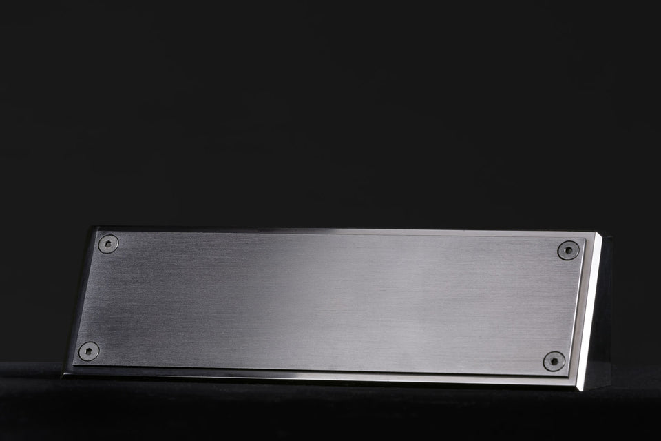 Machine Series - Black Nameplate