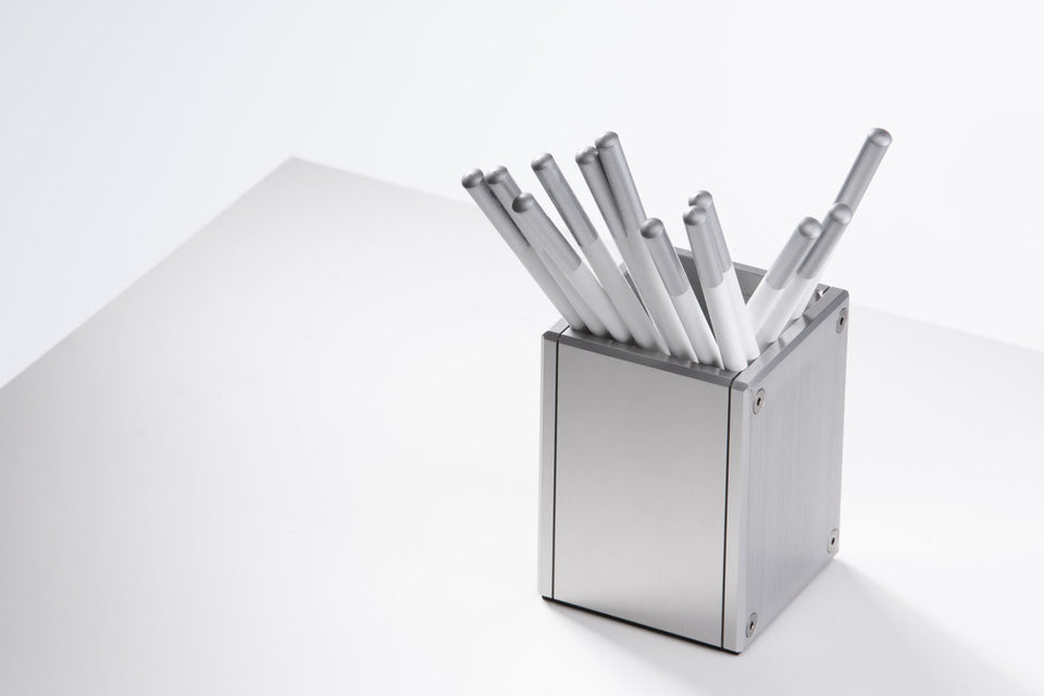 Silver Pen Holder