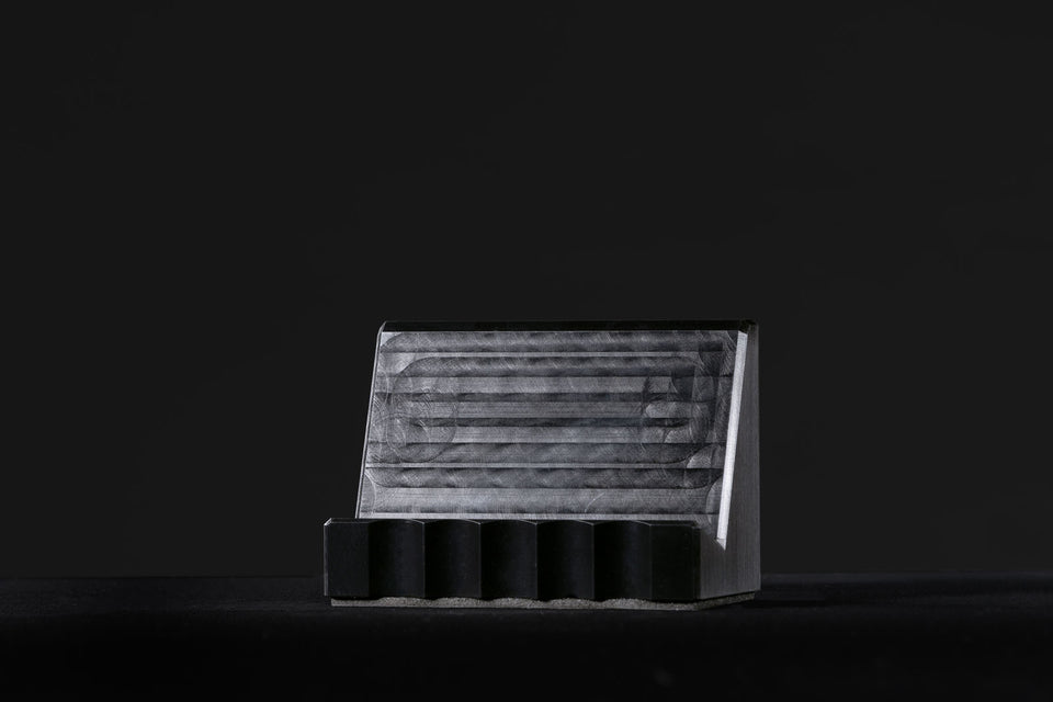 Naumann – modern set of desk accessories made of aluminium
