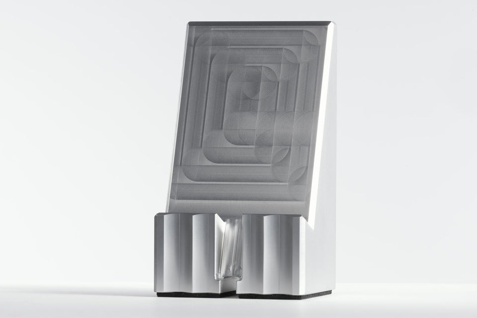 silver phone stand