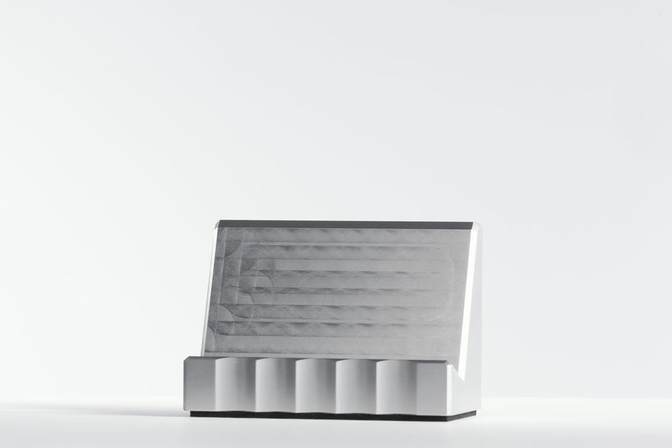 Camber Series - Silver Desk Accessory Set (10 Pieces)